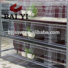 Folding Breeding Rabbit Cage With Plastic Tray